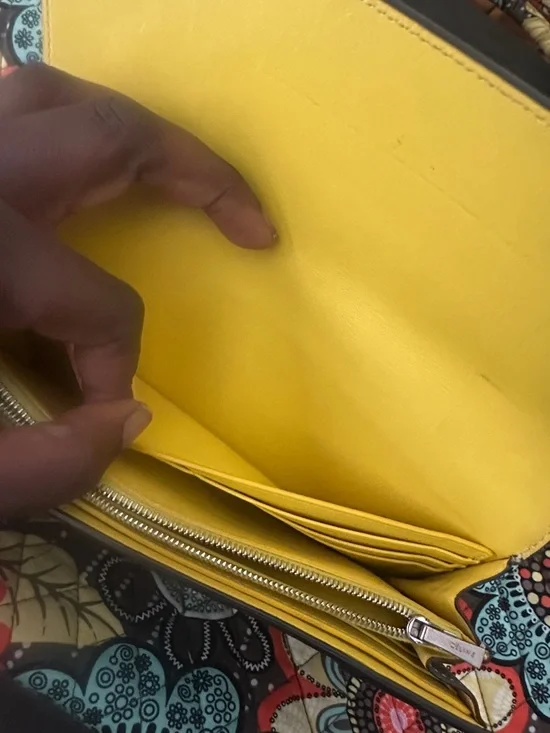 Celine Taupe Leather Long Flap Wallet - Picture 6 of 11